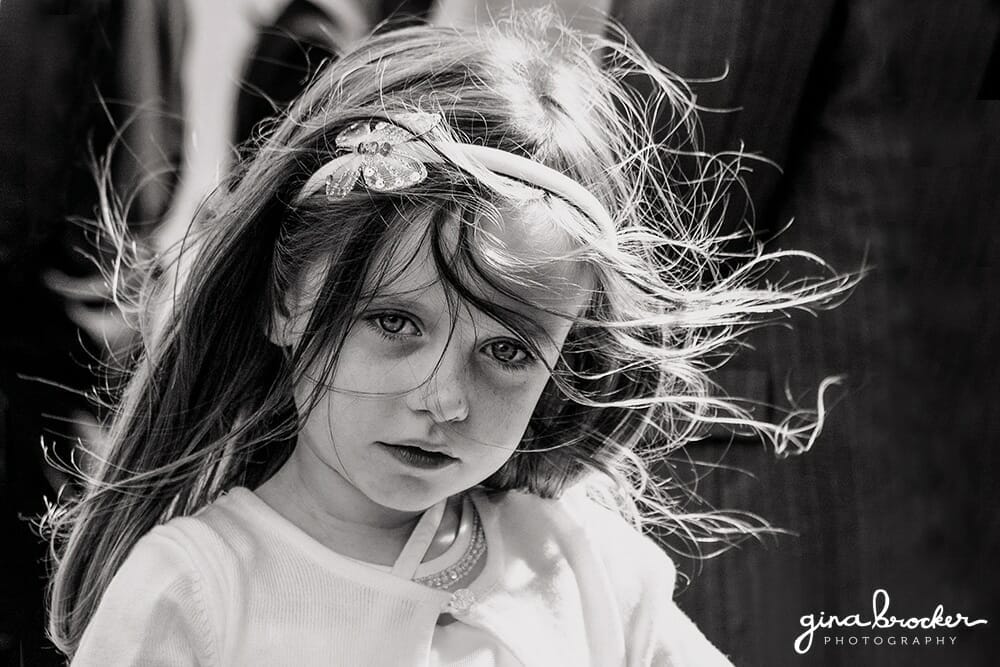 Flower Girl butterfly headband