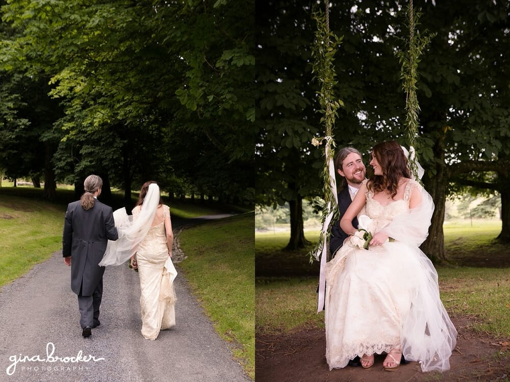 Relaxed Wedding Portraits Romantic Natural Wedding Portraits Boston Wedding Photographer