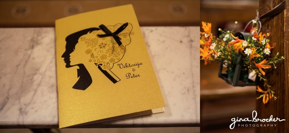 Mustard Yellow Vintage Inspired Wedding Details