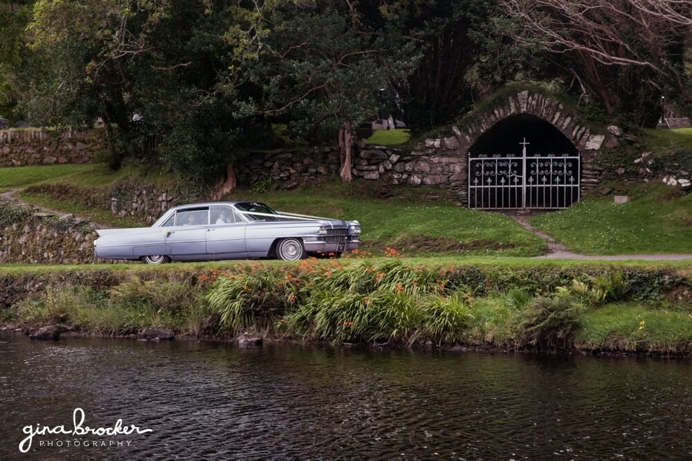 Vintage Cadillac Wedding Car