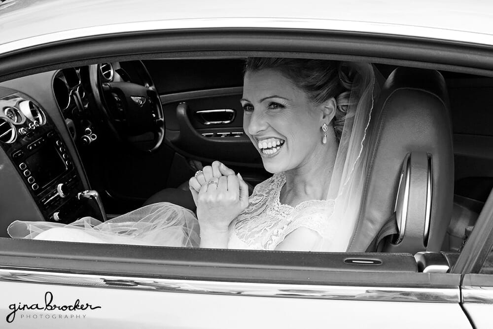 Bride Arriving in Bentley 08.Bride.Arriving.In.Car.Boston.Wedding.Photographer