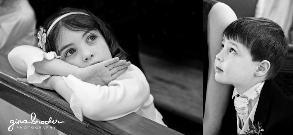 Flower Girl and Page Boy in Church 16.Flower.Girl.Page.Boy.Boston.Wedding.Photographer