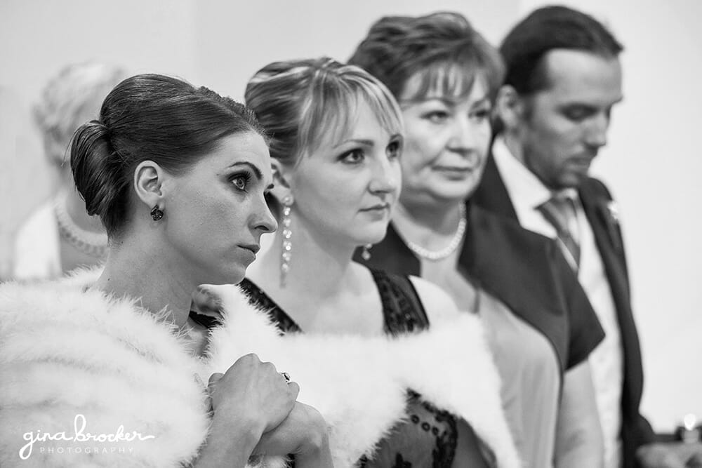 Bridesmaid During Wedding Ceremony Bridesmaids During Wedding Ceremony