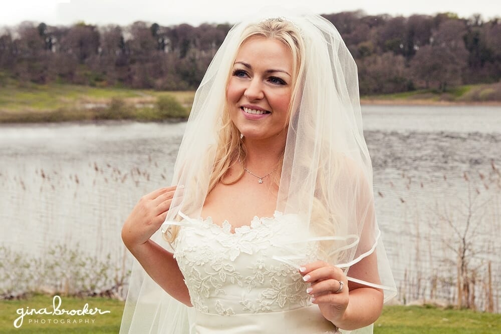 Classic bride by lake classic bride by lake
