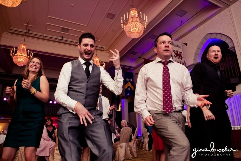 guests dancing at wedding guests dancing at wedding