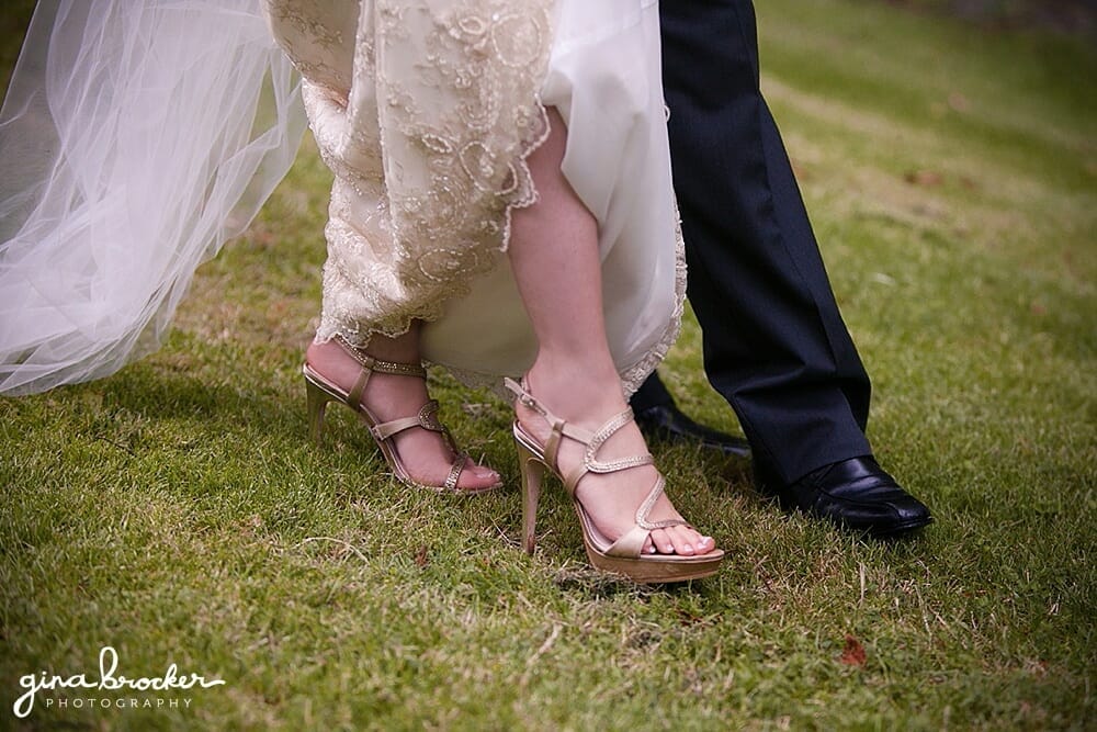 Gold Wedding Shoes