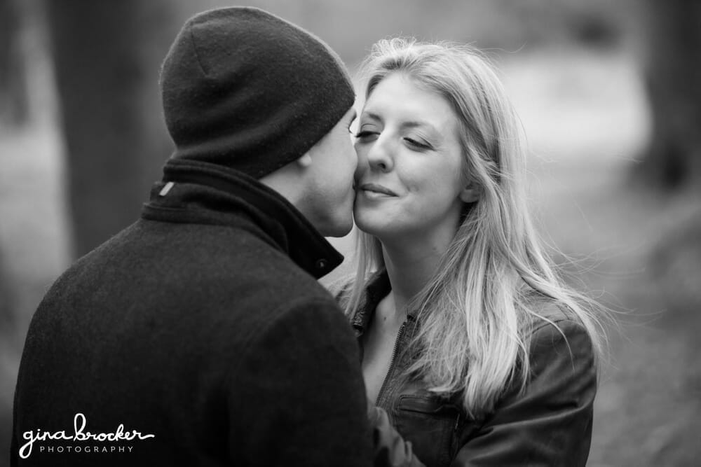Engagement in Woods Relaxed Woodsy Engagement in Boston
