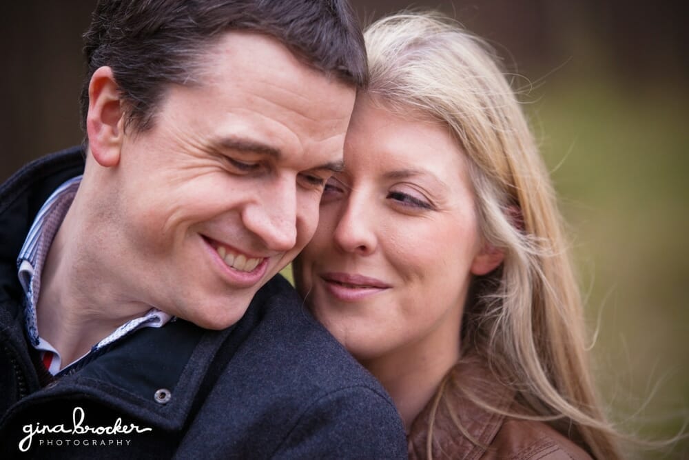 Relaxed Woodsy Engagement in Boston