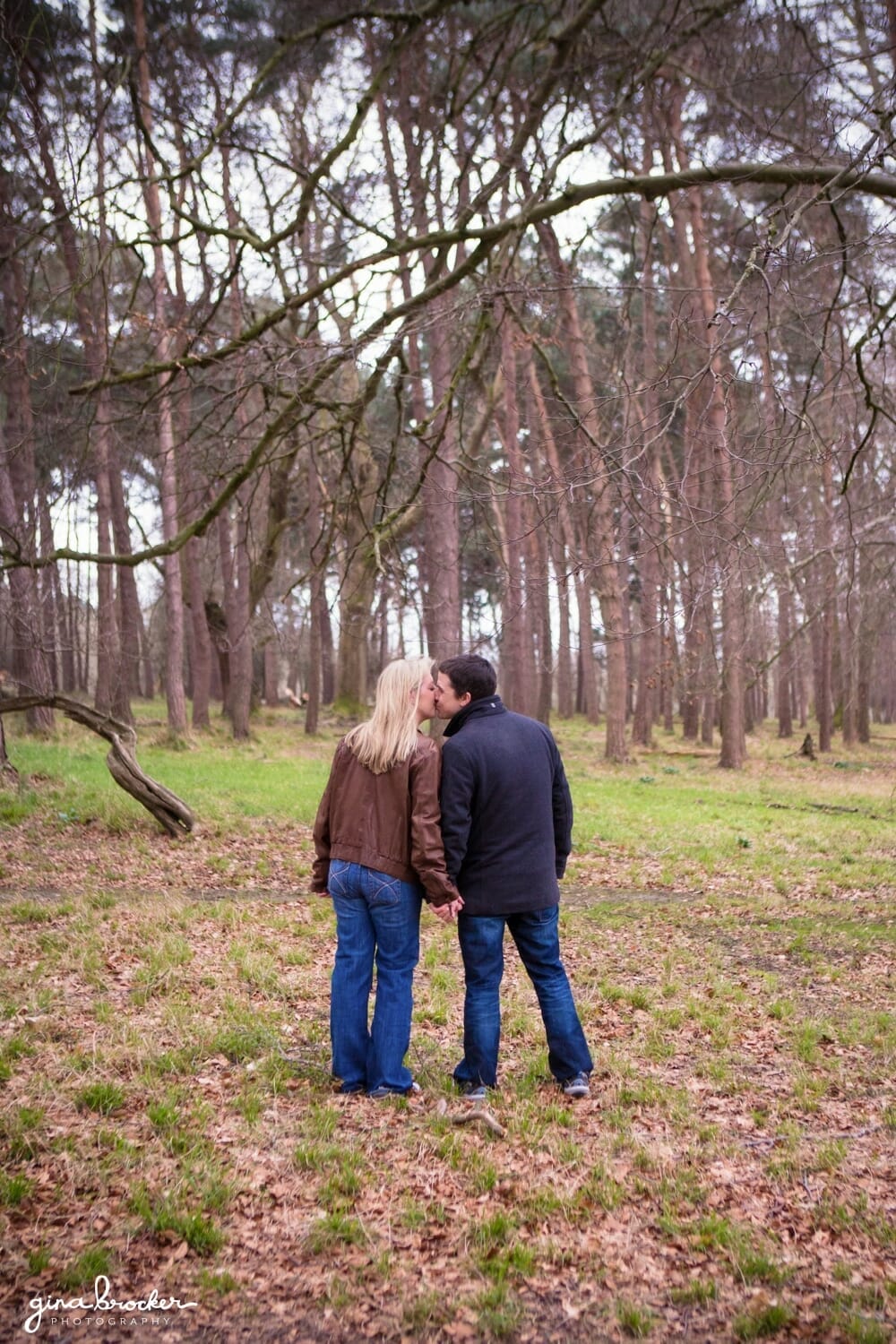 Engagement in Woods Relaxed Woodsy Engagement in Boston