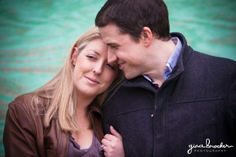 Engagement Rustic Building Boston