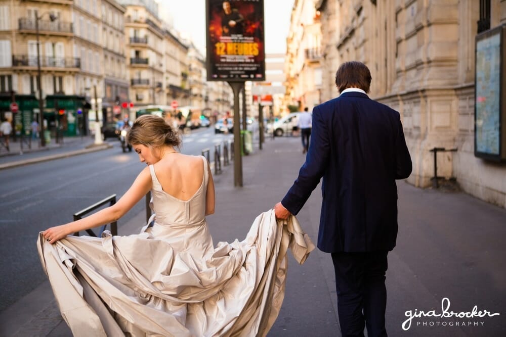Candid Wedding Photography City Wedding 36.Bride.Groom.Walking.In.City.Boston.Wedding.Photographer