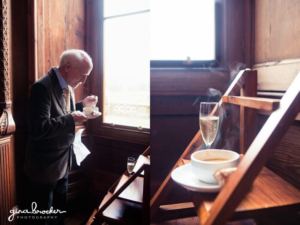 Soup at Wedding Reception 33.Relaxed.Rustic.Wedding.Reception