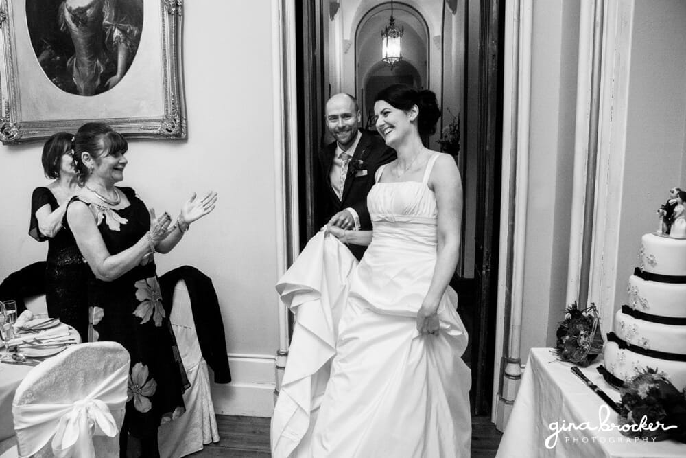 Bride and Groom Entrance 49.Relaxed.Rustic.Wedding.Entrance