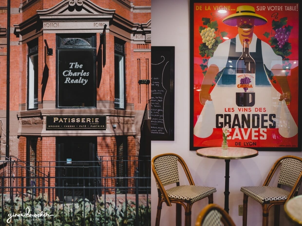 A fantastic parisian cafe in Boston's Back Bay features homemade breads, pastries and artisan foods