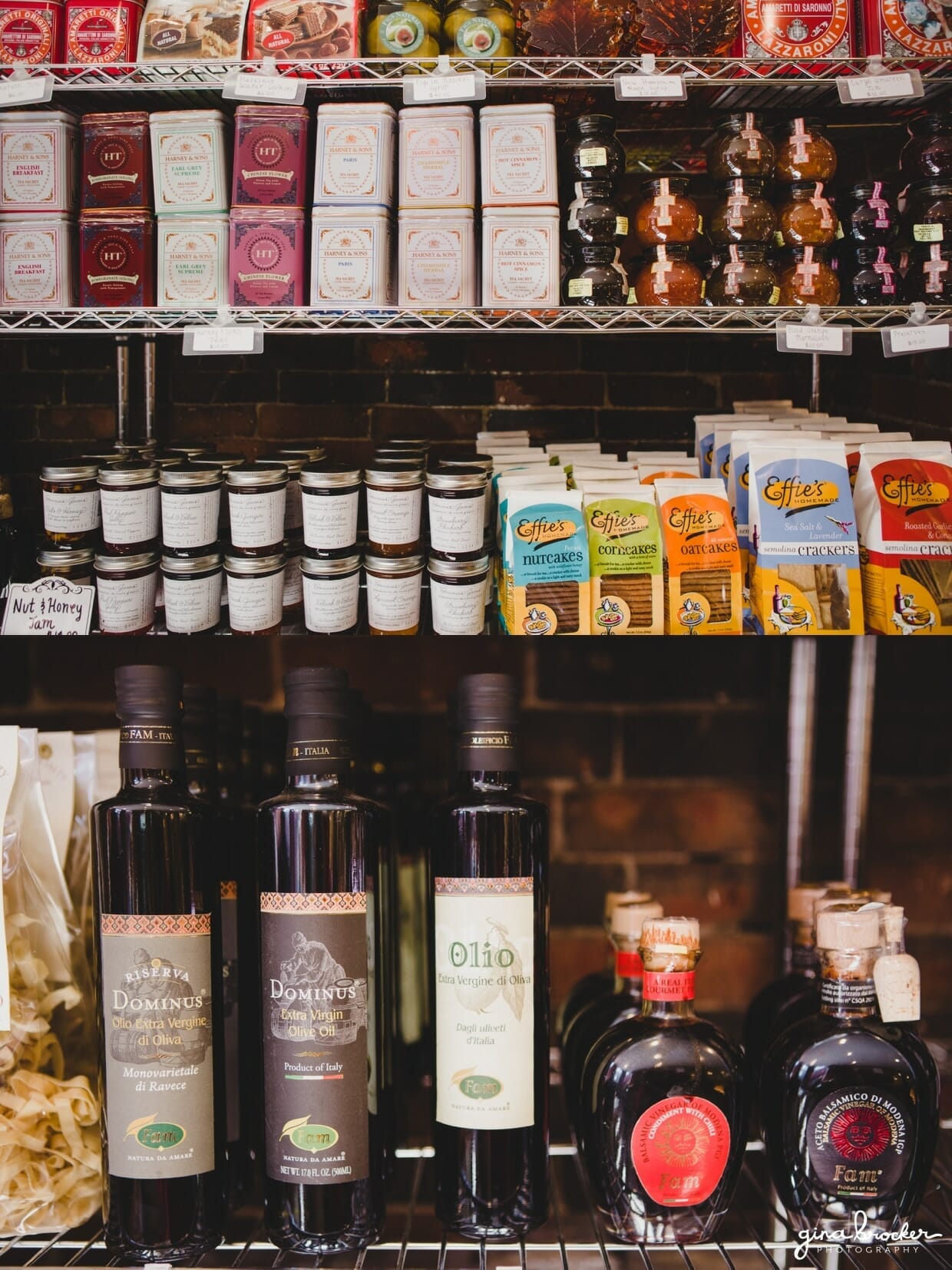 Find artisan honeys, jams, teas and more at a little french cafe on Newbury Street, Boston