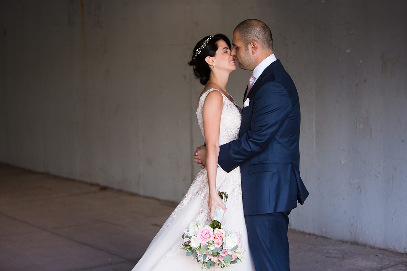 This intimate portrait of a bride and groom is one of the best wedding photographs of 2016