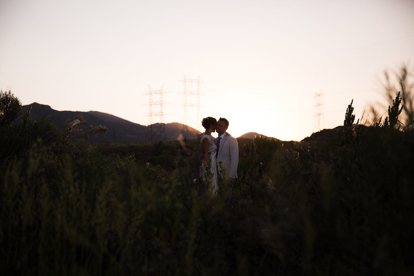 This artistic portrait of a bride and groom at the Denver wedding is one of the best wedding photographs of 2016